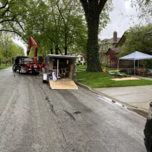 Basement flood protector with sump pump and battery backup