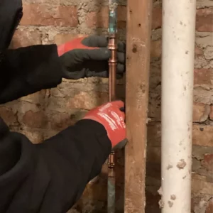 Routine drain cleaning service can help prevent burst pipes