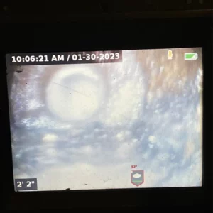 Drain camera used to locate site of issue