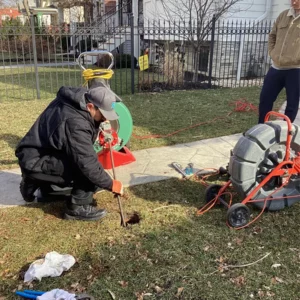 Professional Chicago IL plumber offering sump pump repair on Kedzie Ave