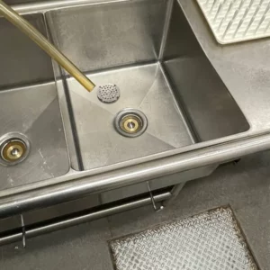 Business kitchen sink restored and appointment in city was a success
