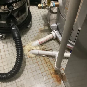 Clogged drains before cleaning services in chicago illinois