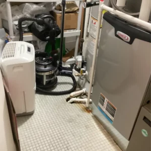 Pipes in ranch triangle after plumbing clogged drains