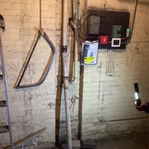 Plumbing issue with drain line and broken pipe will need pipe repair from certified plumbers
