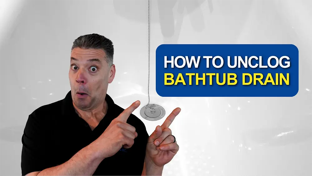 how to clean a bathroom drain video