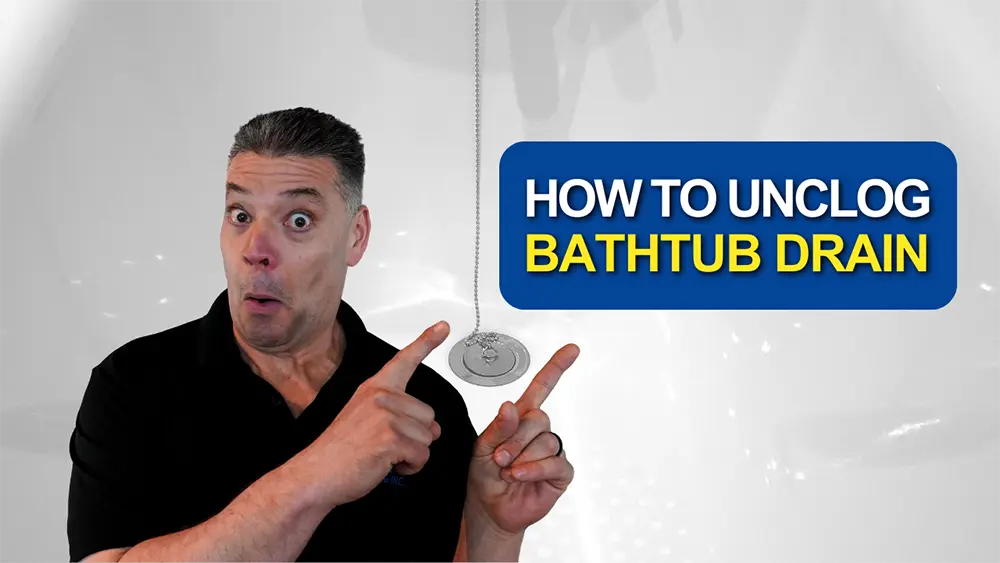 How to clean a bathroom drain video