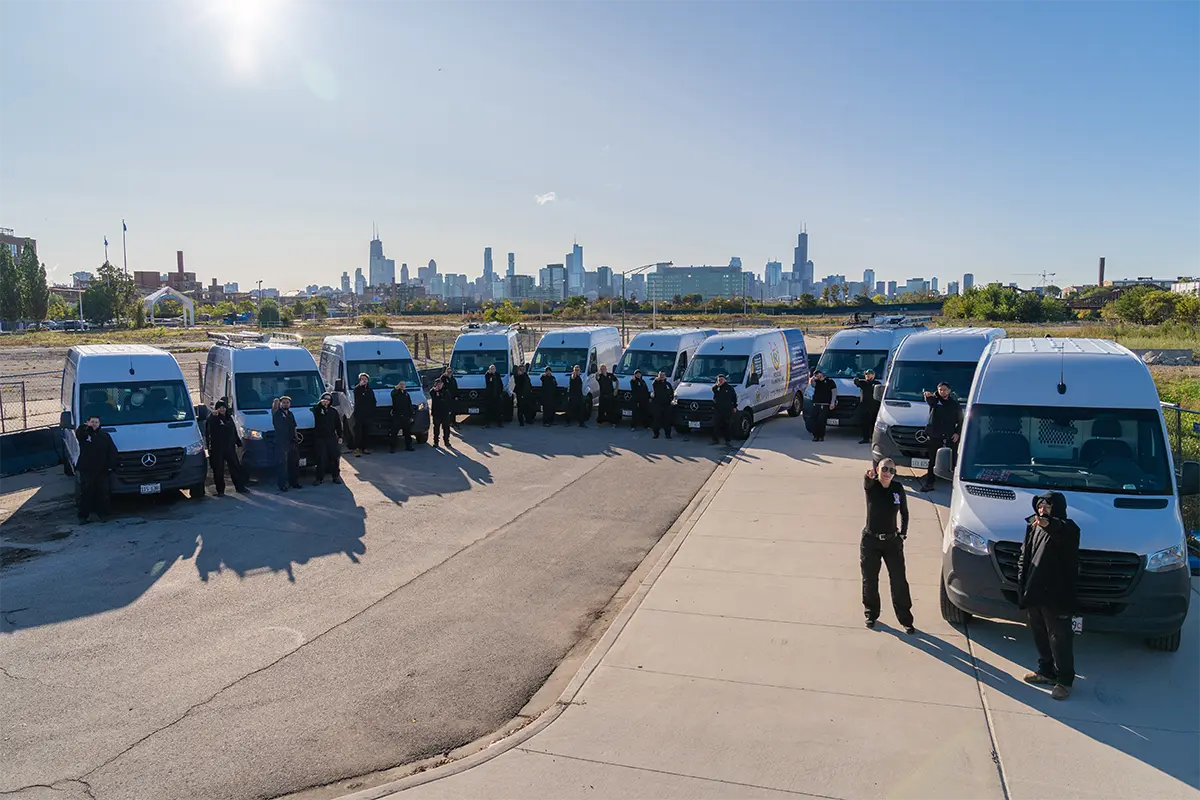 Plumbing company 5 year milestone press release video