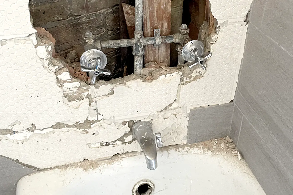 bathroom leak repair service