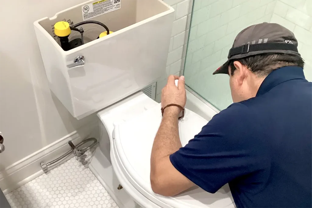 toilet repairs for malfunctioning toilet
