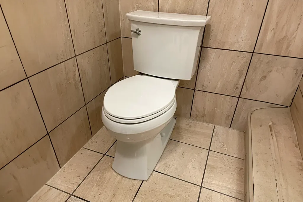 toilet installation for commercial property