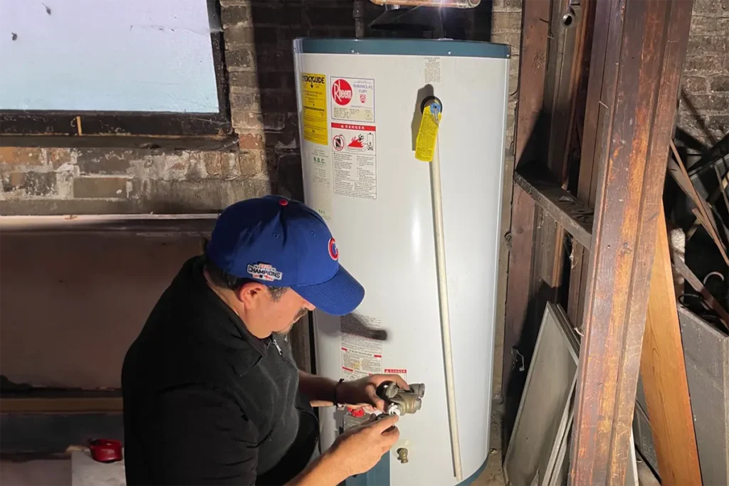 Hot water heater repair