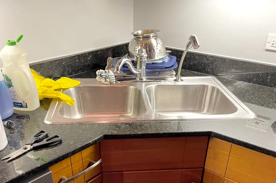 professional kitchen sink replacement 
