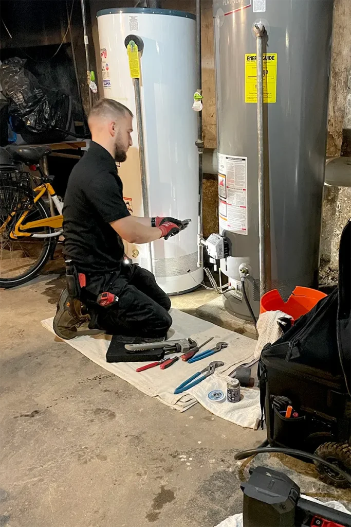 water heater installation free estimates