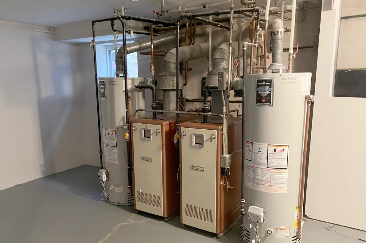 Water heater replacement services