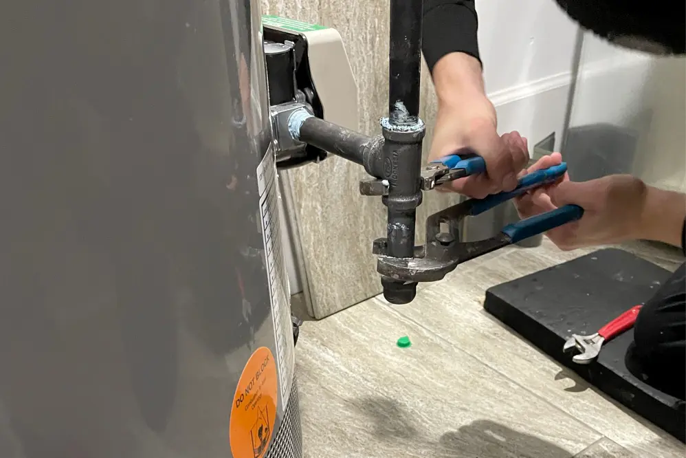 Water heater leak services