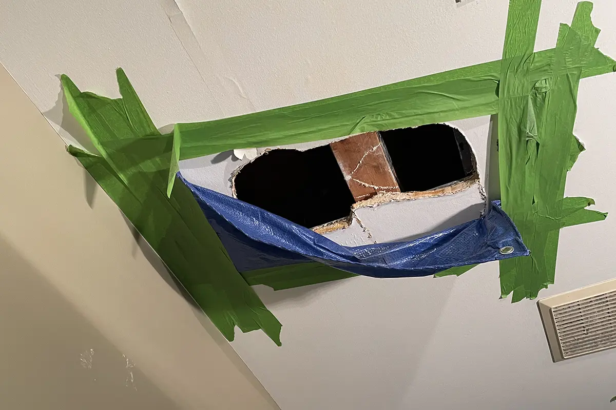 Household leaks between units services