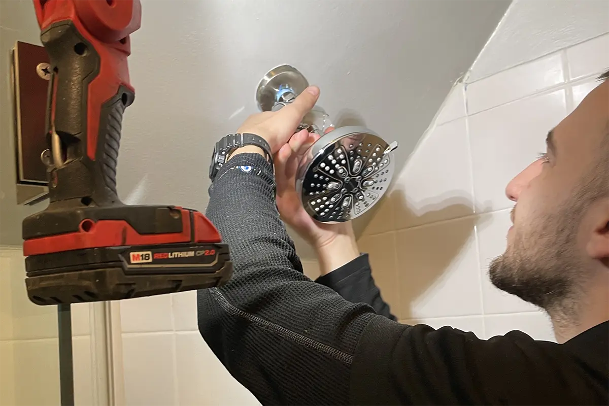 Shower water leak repair services