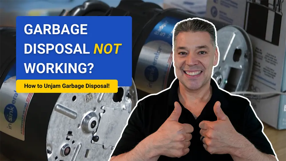 How to unjam a garbage disposal