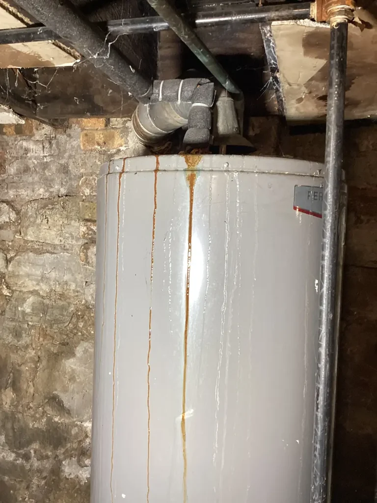 Water heater leak repair