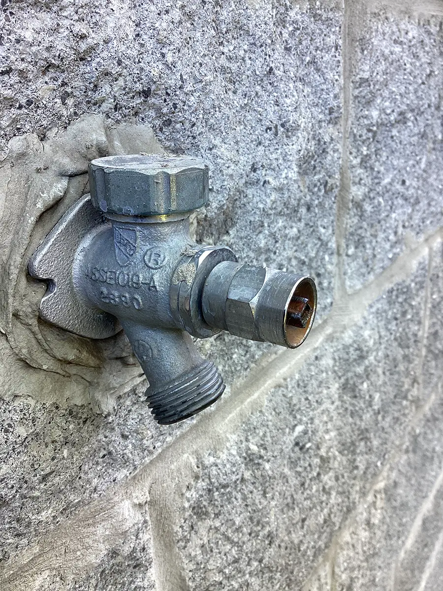 outdoor faucet repair