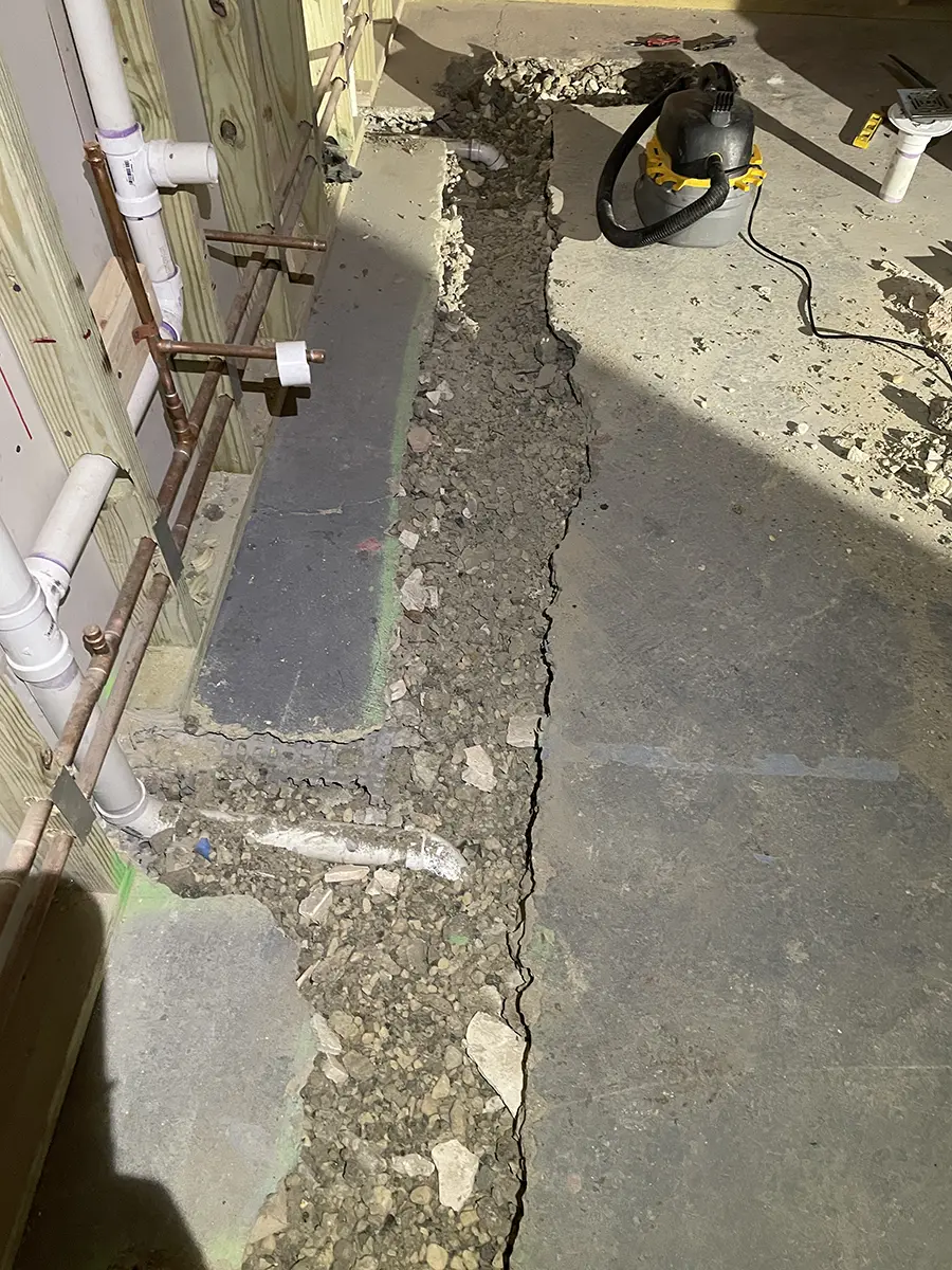 rescue plumbing repairs sewer line
