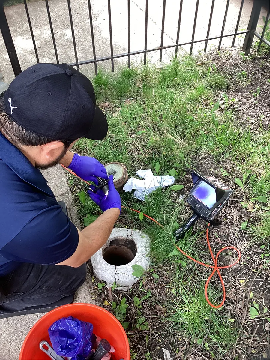 sewer camera inspection