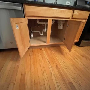 Kitchen sink leak