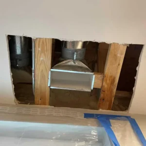Vent repair for water damage restoration chicago il