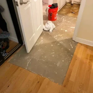 Wood floor restoration