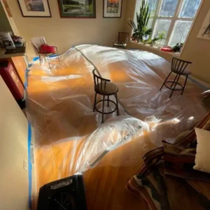 Isolation techniques used to restore property