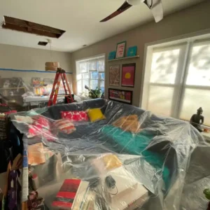 Protecting property during the restoration process.