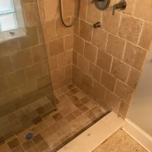 Water damage restoration shower leak in house chicago il