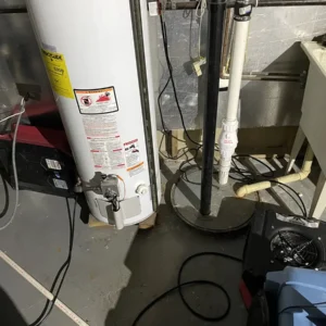 failed ejector pump causing the damage