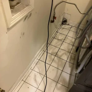 Sewage water in basement and flooring