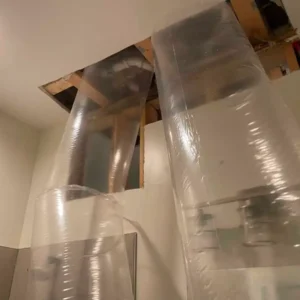 Using advanced equipment to mitigate mold and damage.