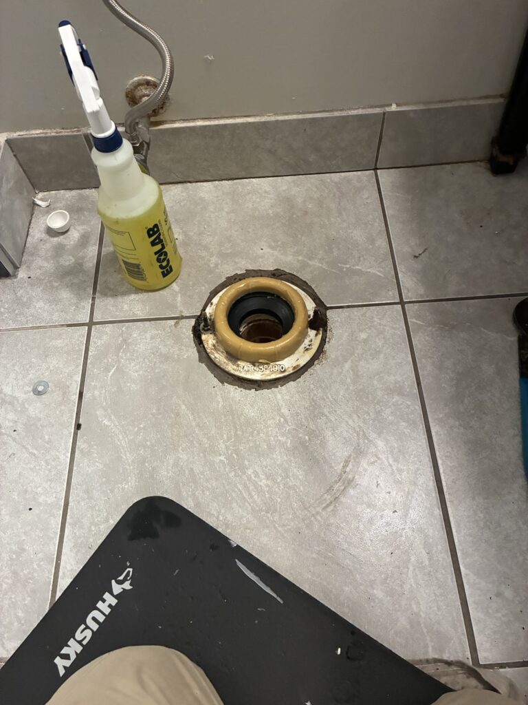 overflowing toilet fix