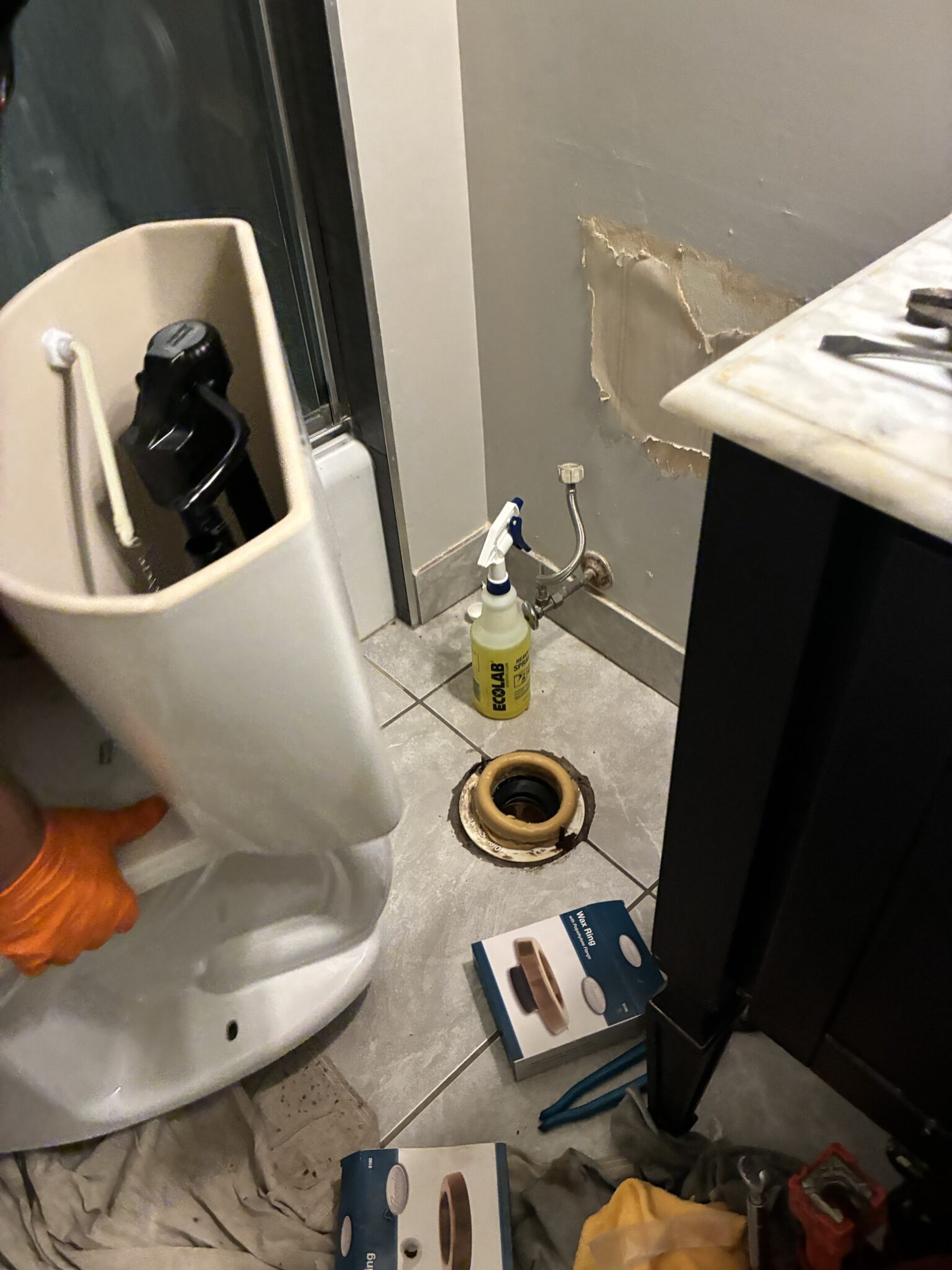 American Standard Power Flush installation