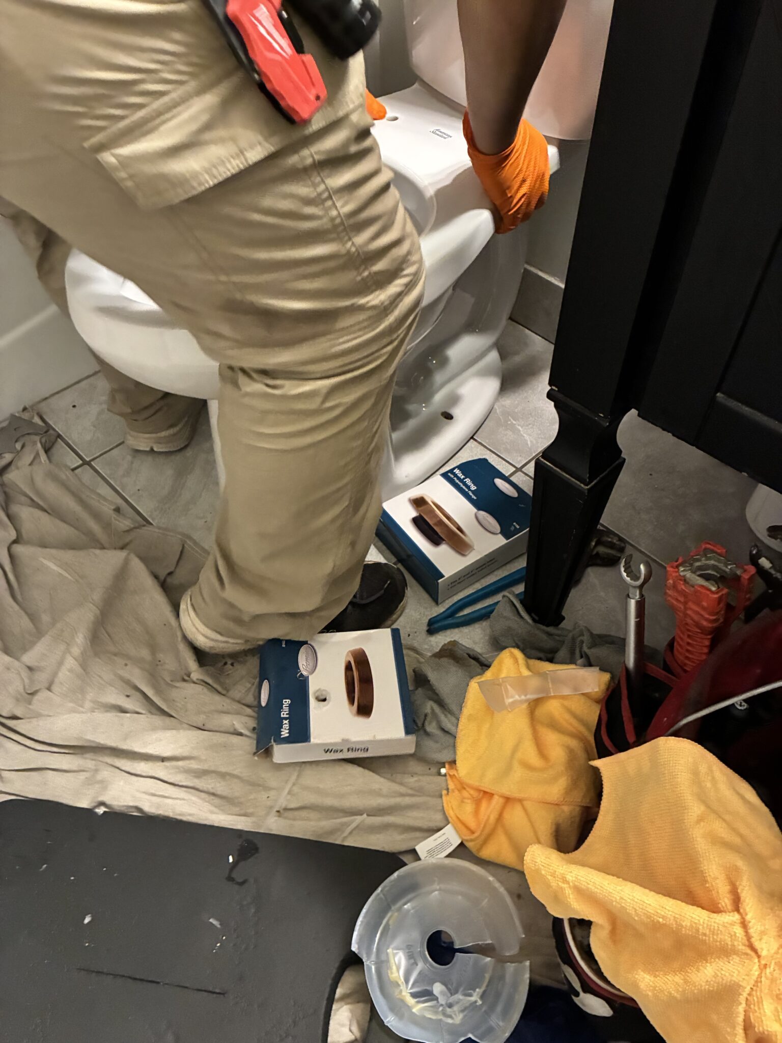 American Standard Power Flush installation